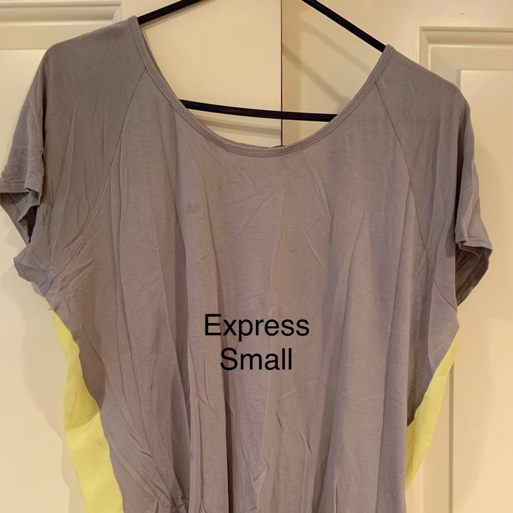 Sheer back shirt